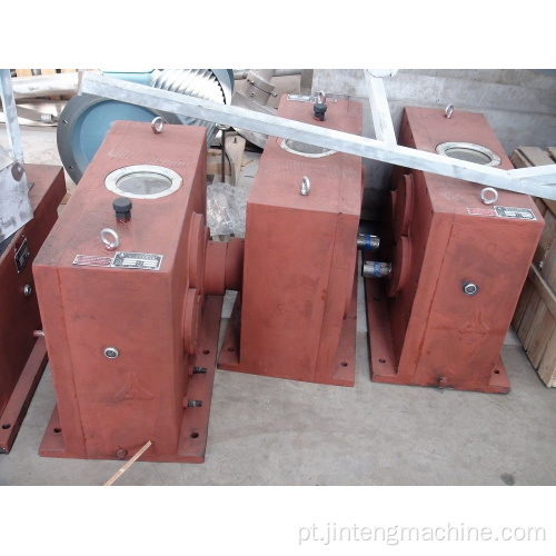 caixa de engrenagens de duplo parafuso para linha de produção de extrusão de PVC